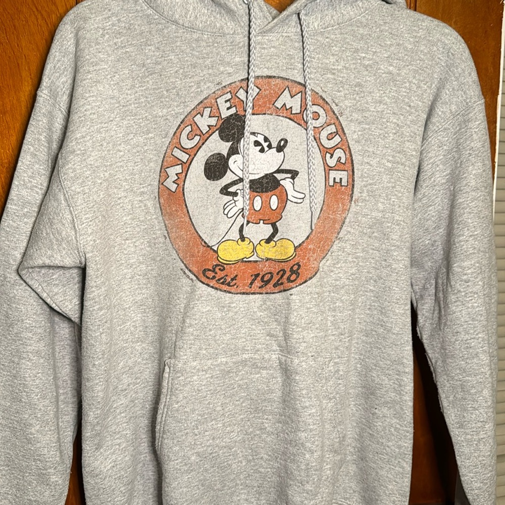 Vintage style plush hoodie from Disney world! Super soft
